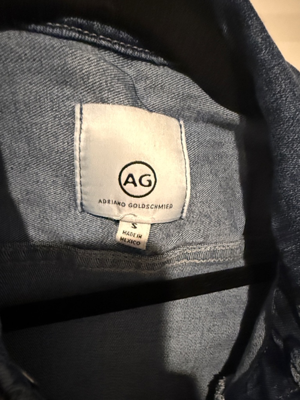 Ag Adriano Goldschmied Blue Women’s Robyn Denim Jacket - Picture 2 of 2